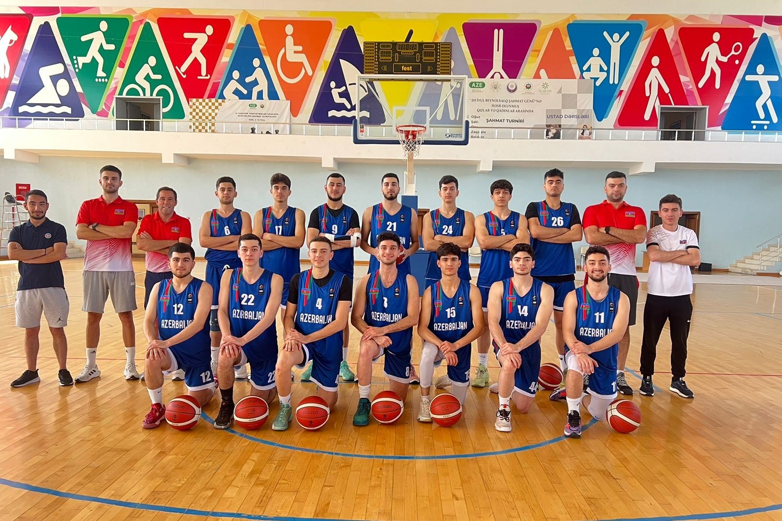 Towards the European Championship  exercises a day in Gakh