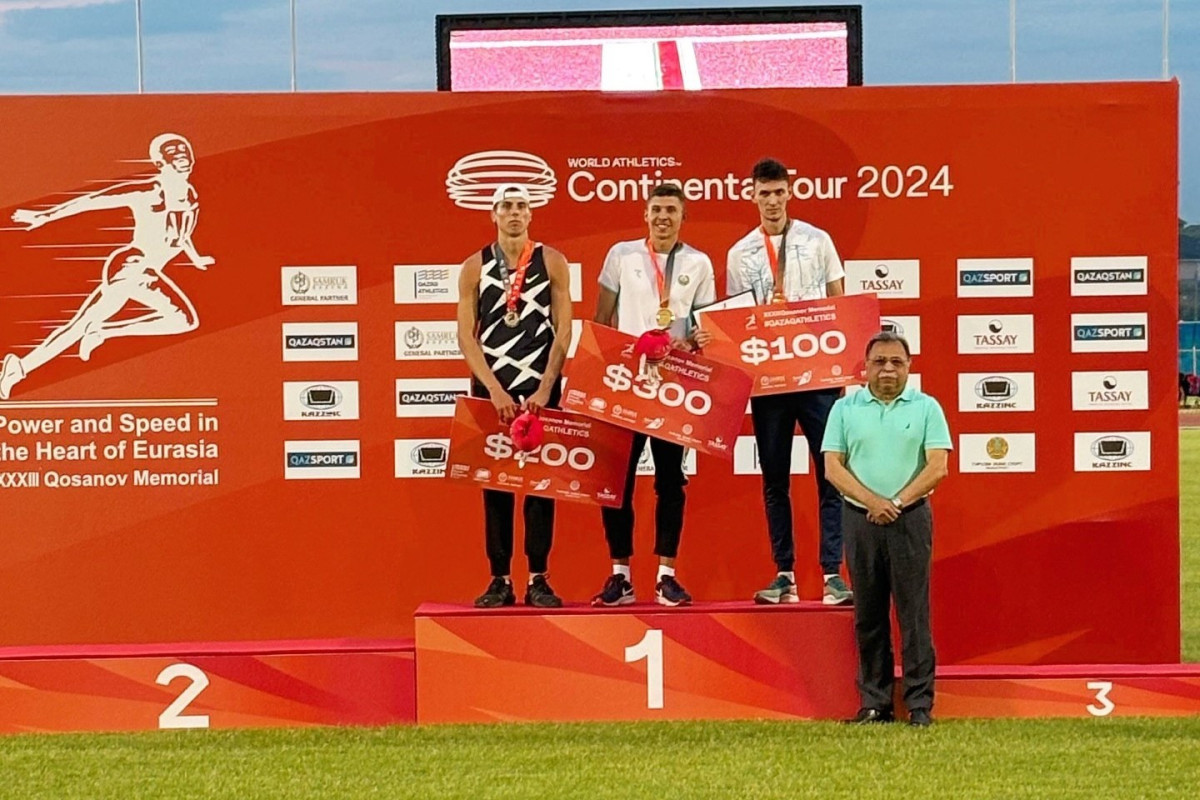 The Azerbaijani athlete took the rd place in Kazakhstan