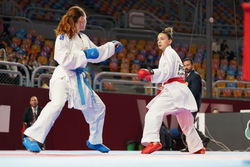 Karate players start training for the A Series
