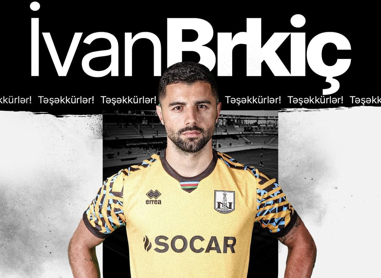 İvan Brkic left Neftchi FK