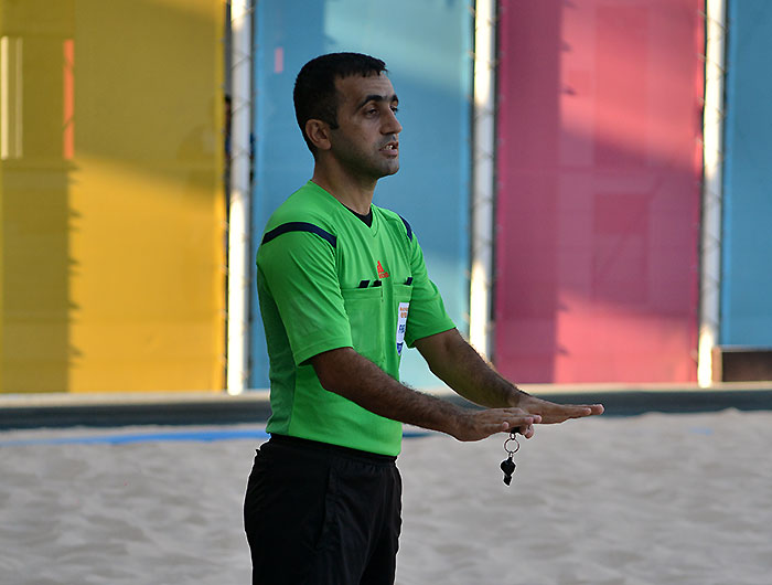 Inqilab Mammadov was assigned to the final game