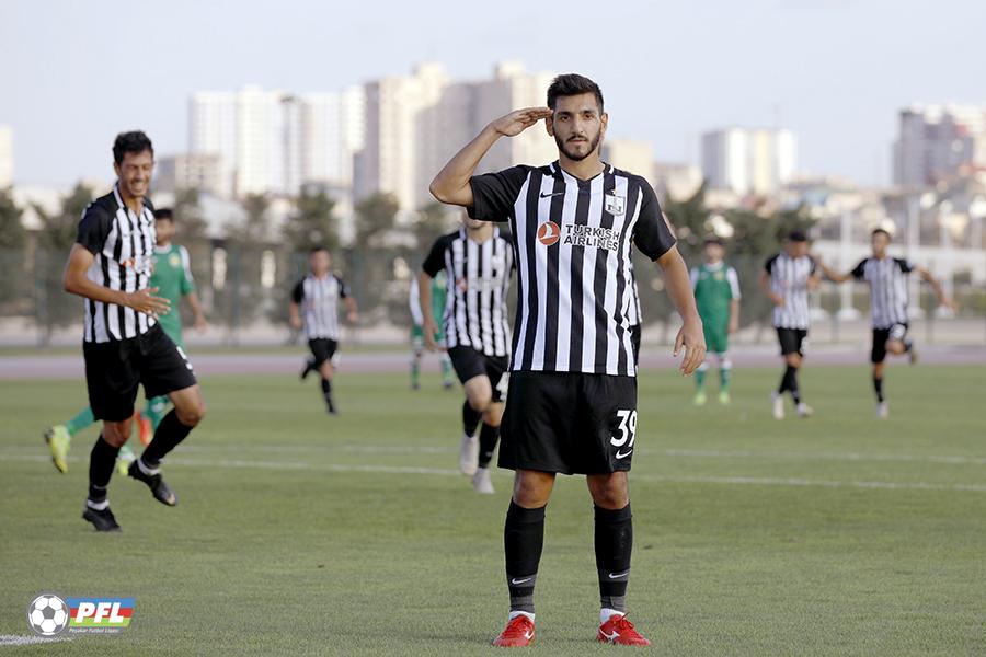 The student of Neftchi is in the settlement club