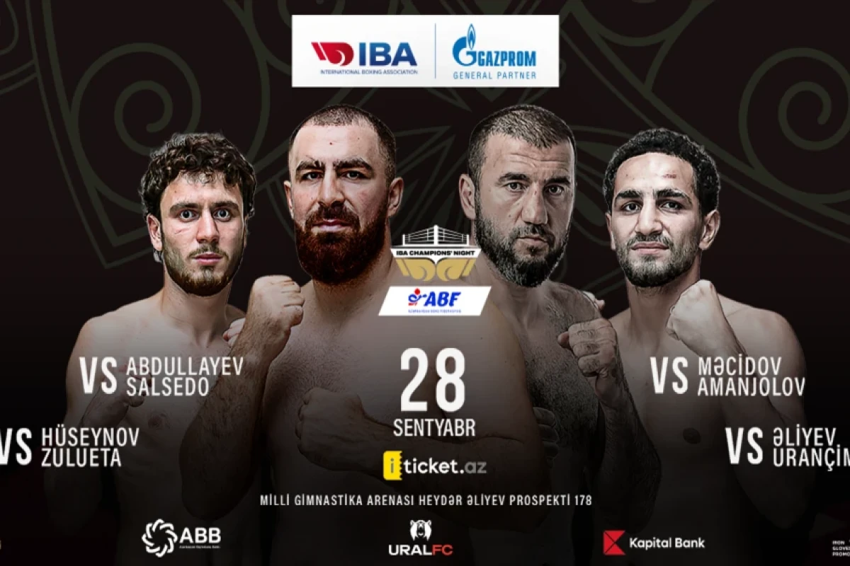 The Night of Boxing Champions will be held in Baku