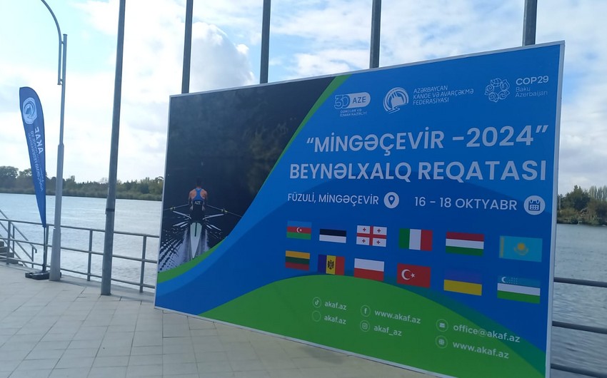 Today the international regatta will be held for the first time in Fuzuli