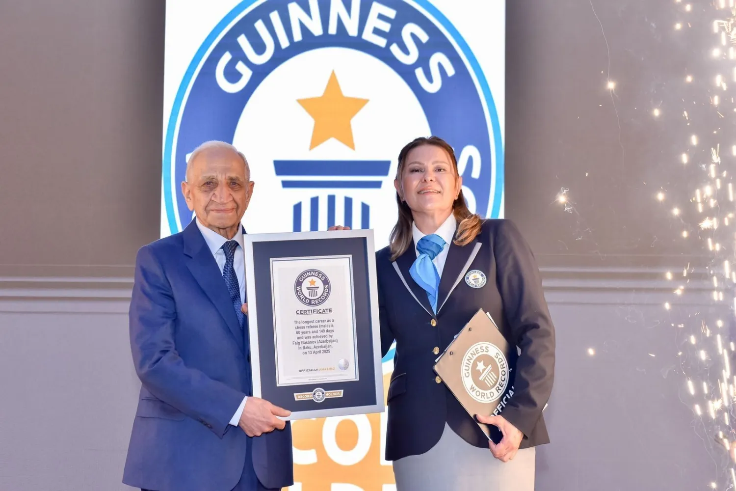 An Azerbaijani Enters the Guinness World Records