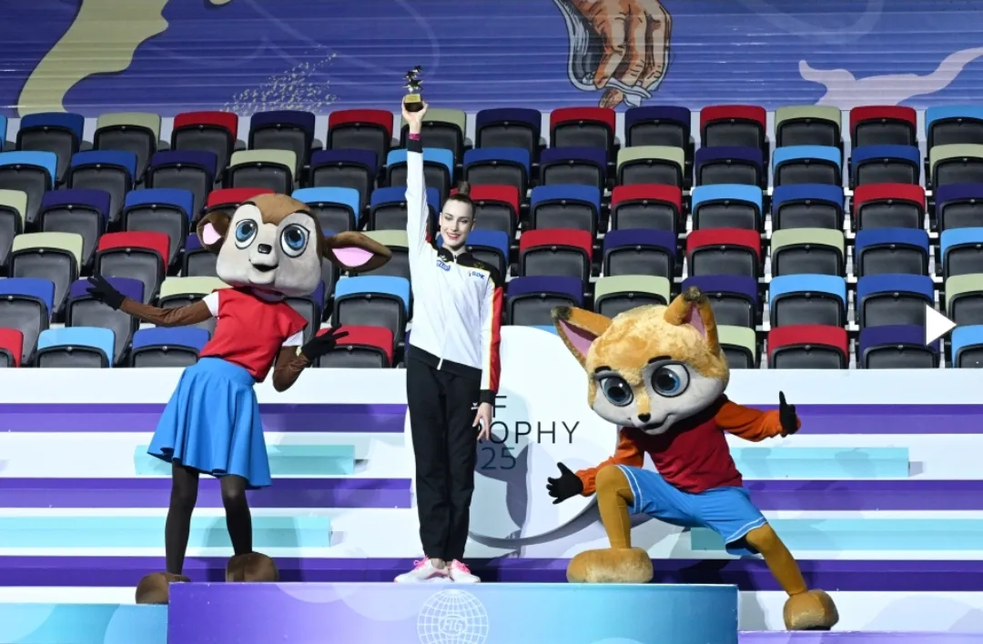 The Rhythmic Gymnastics World Cup in Baku has ended