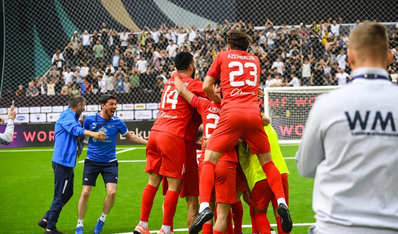 Azerbaijan crowned world champions in minifootball
