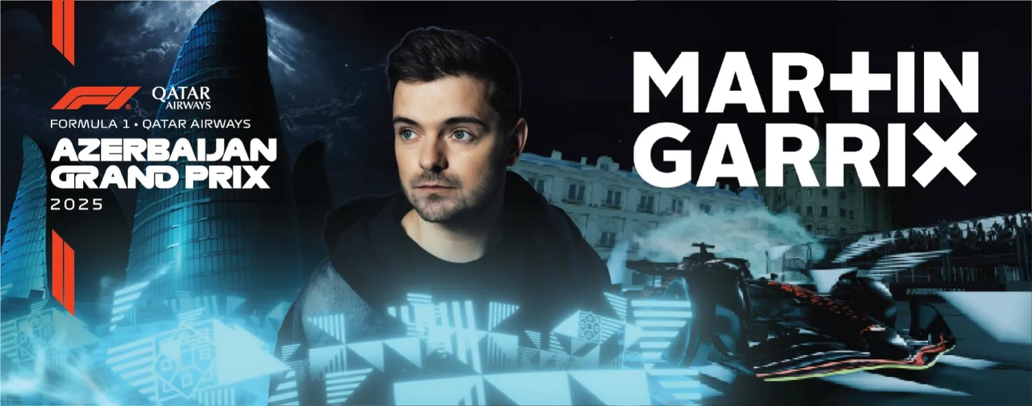 Spectacular Concerts at the Formula  Qatar Airways Azerbaijan Grand Prix  Anyma Martin Garrix and Glass Animals