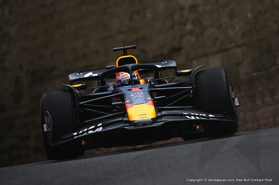 Max Verstappen steals pole at Azerbaijan Grand Prix 