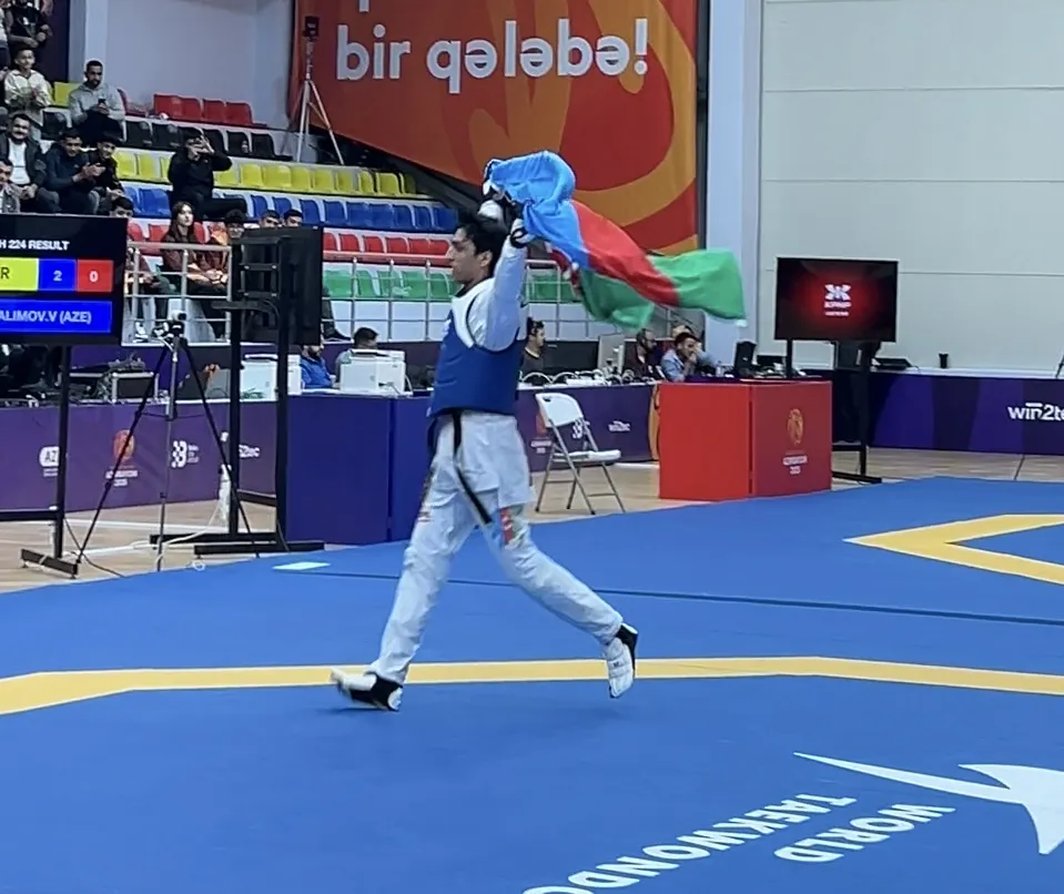 Azerbaijani taekwondo athletes finish CIS Games with  medals