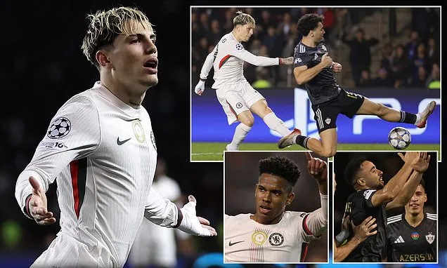 Qarabag hold Chelsea in thrilling  draw in Baku  VIDEO