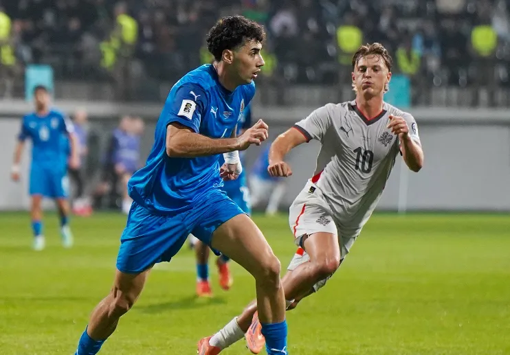 The Azerbaijan national team lost to Iceland  VIDEO