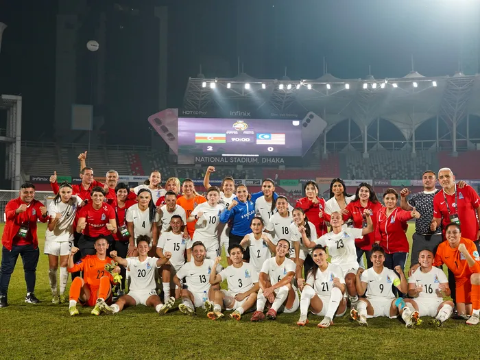 Azerbaijan national team won a fantastic goal from Nigar Mirzaliyeva 
