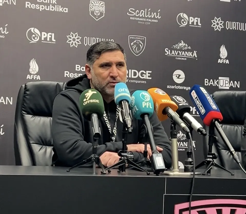 Neftçi Assistant Coach Players Are Ashamed of the Results