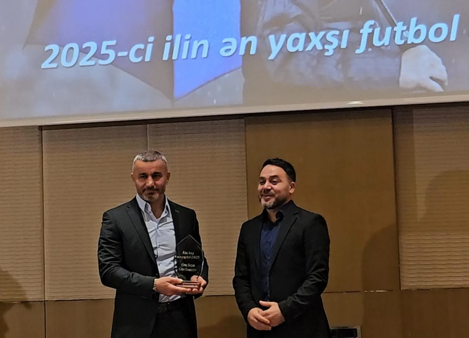 Qurban Qurbanov named Azerbaijans Best Head Coach for the th time