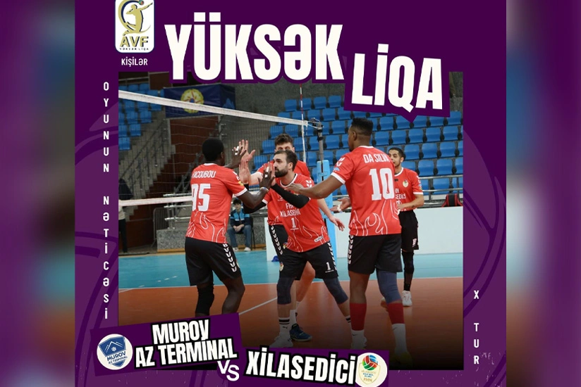 Round X of the Azerbaijan Mens Volleyball Higher League begins