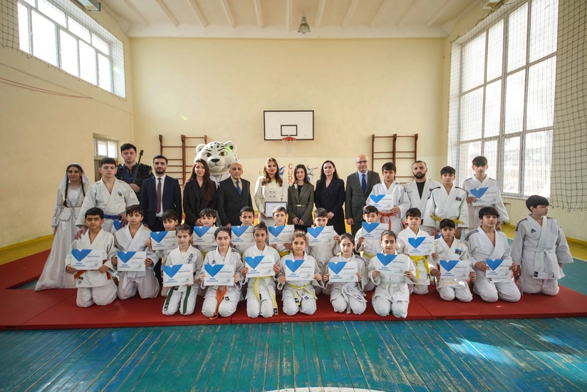 Judo in Schools Project Launched in Azerbaijan