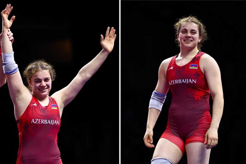 Azerbaijani female wrestler takes the podium at ranking tournament