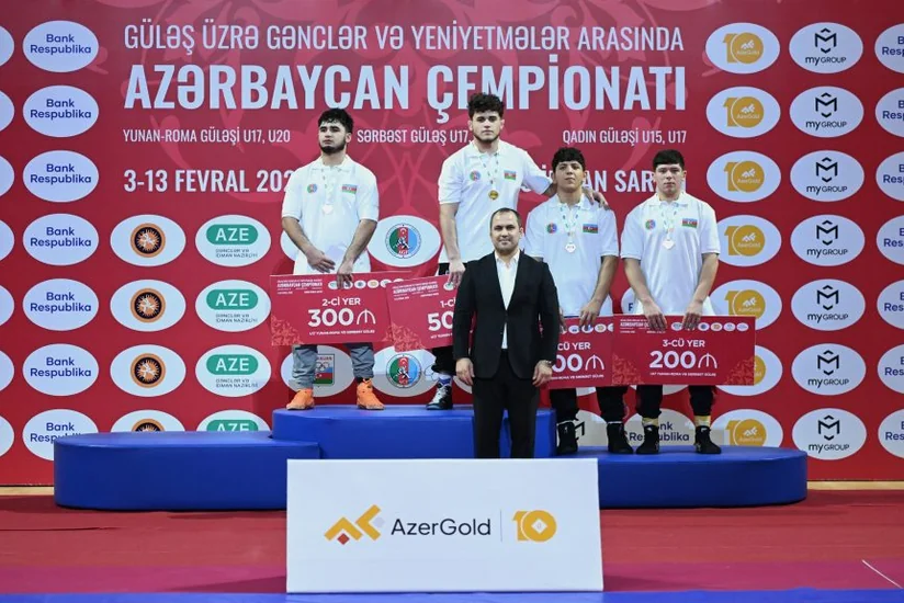 Azerbaijan U Wrestling Freestyle winners crowned in Ganja