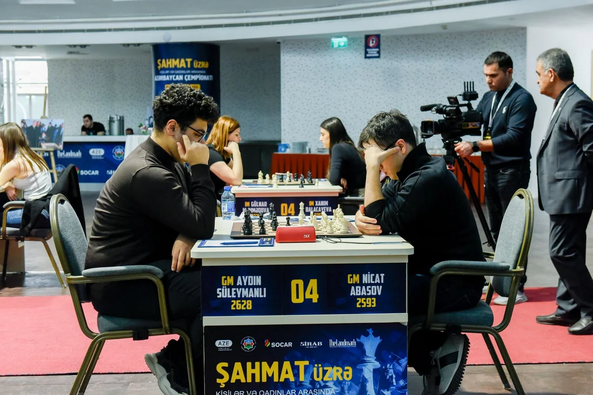 Azerbaijan Chess Championship Quarterfinal second games concluded