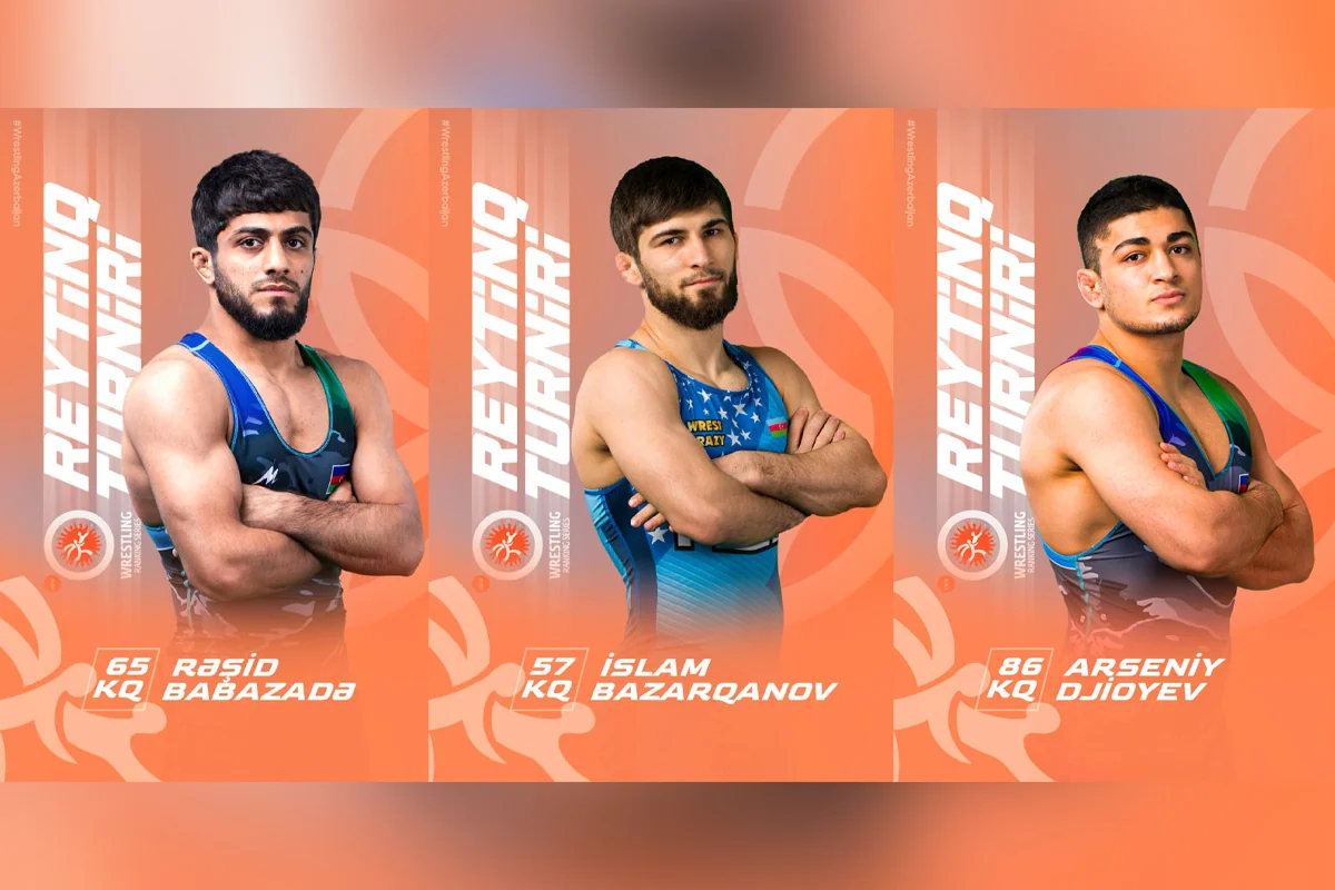 Three medals on the first day of the ranking tournament