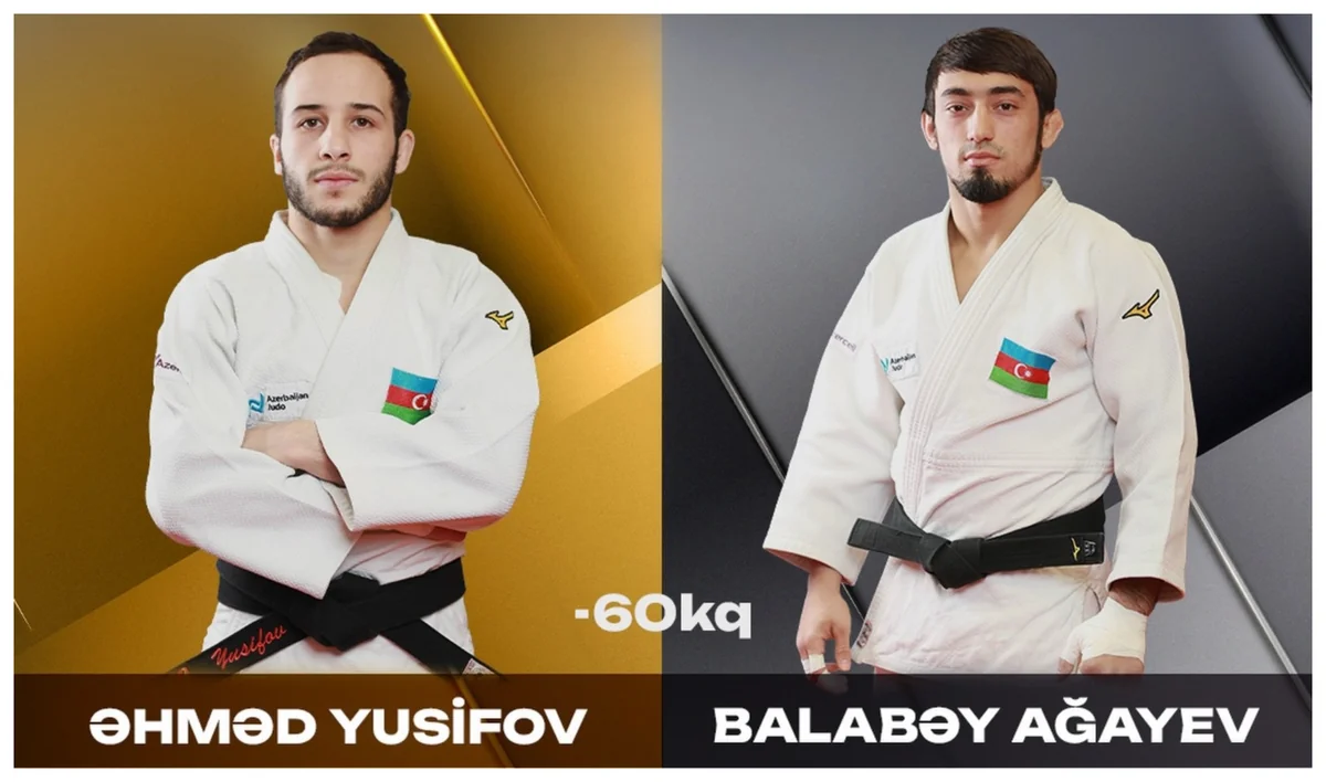 Two Azerbaijani judokas faced off in the Tashkent final