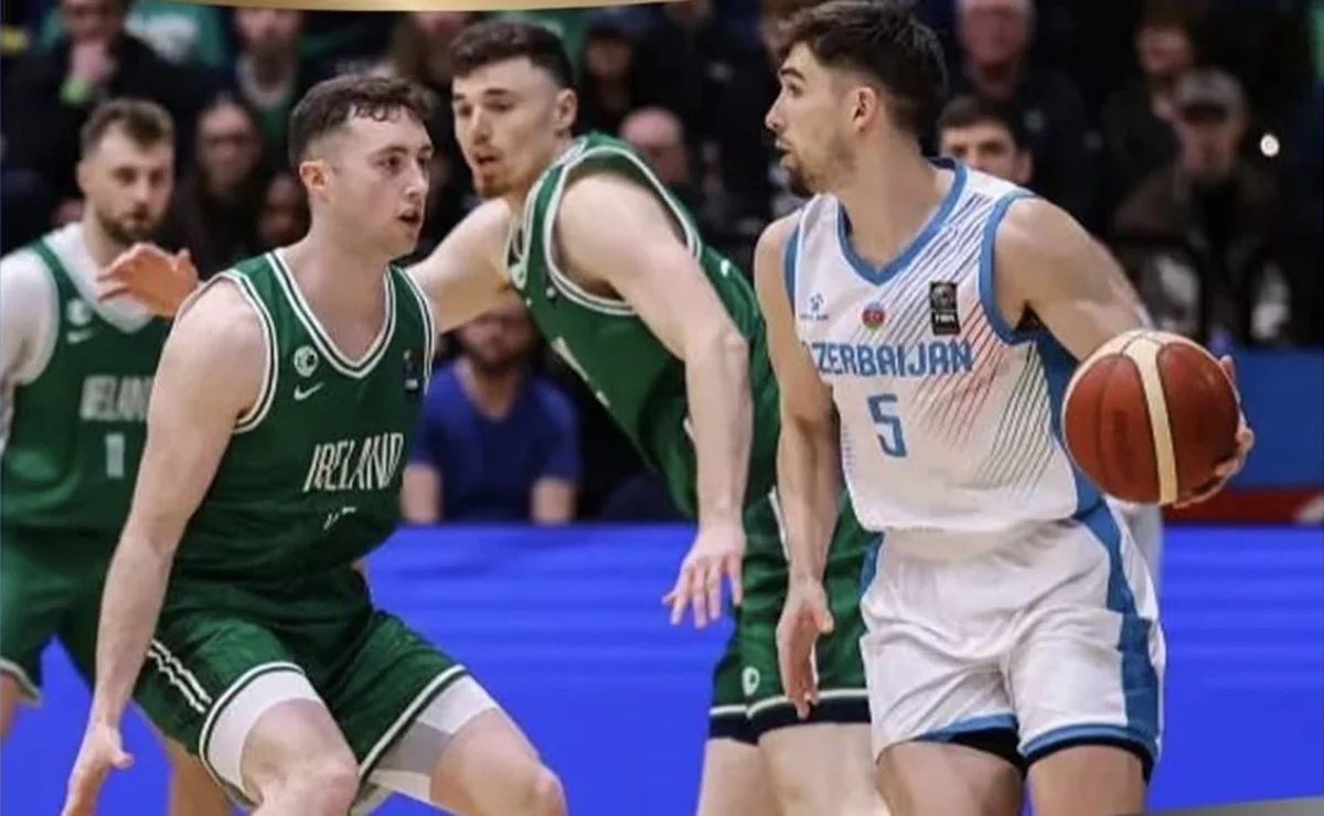 Azerbaijans national basketball team defeated Ireland