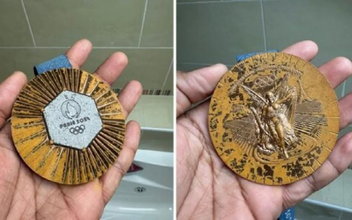 Azerbaijans Olympic medals replaced after Paris  plating issues