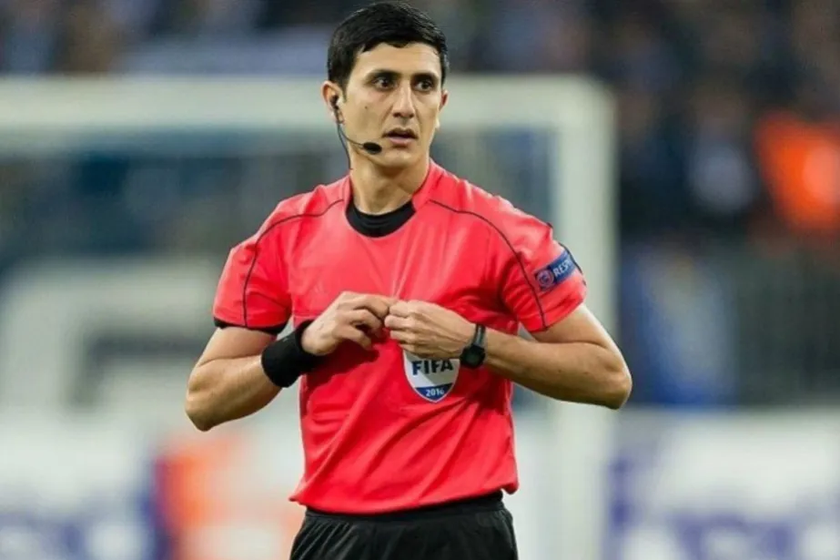Aliyar Aghayev to officiate Crystal Palaces clash in Cyprus