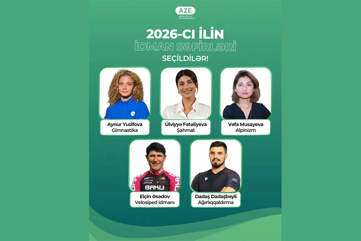 Azerbaijans  Sports Ambassadors announced