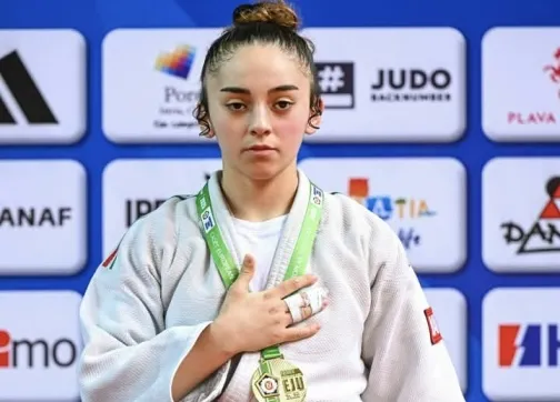 Aysun Mammadova wins Junior European Judo Cup