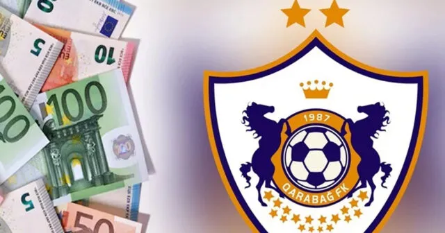 How much income did Qarabag earn from the Champions League?