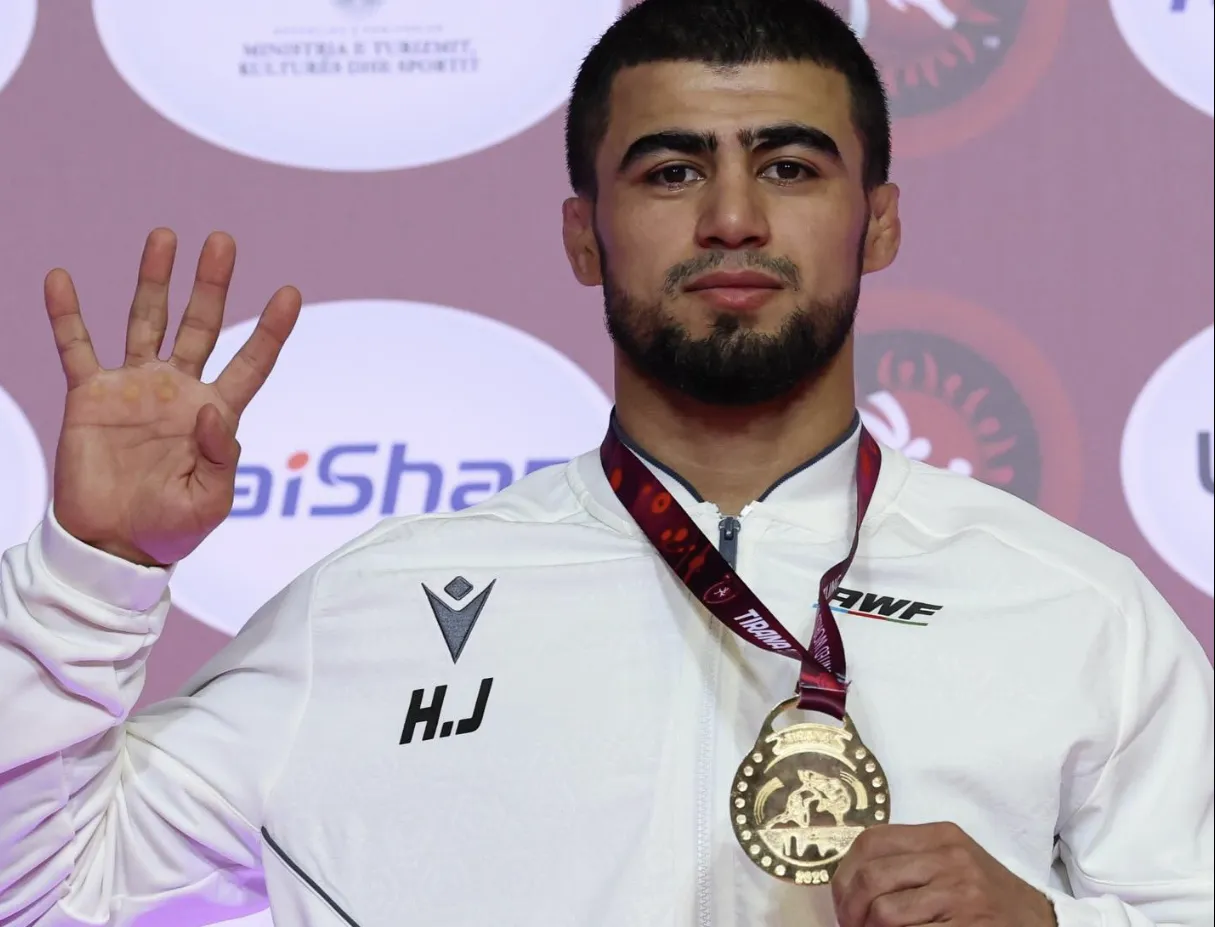 Hasrat Jafarov I dedicate this gold medal to my daughter