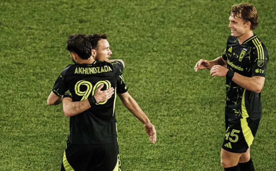  minutes for Nariman and Columbus Crew advanced next round