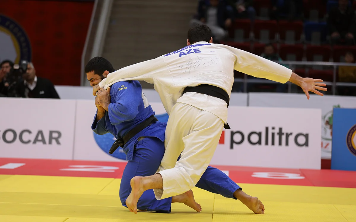 Astana Grand Slam Opponents Revealed for Azerbaijani Judokas