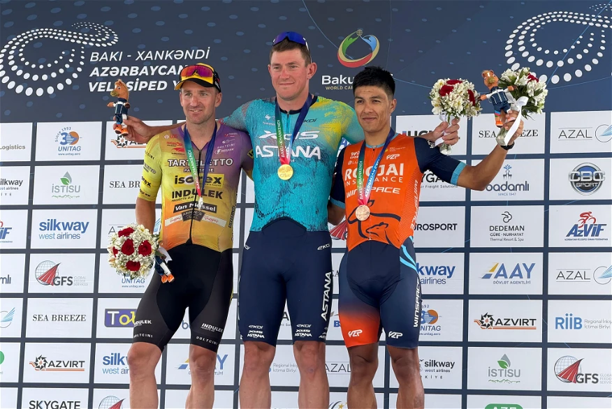 BakuKhankendi Cycle Race Stage  Winners Announced