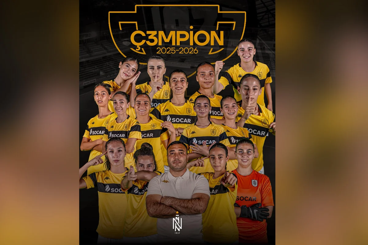 Neftchi Womens Team Crowned Champions for the Third Consecutive Year