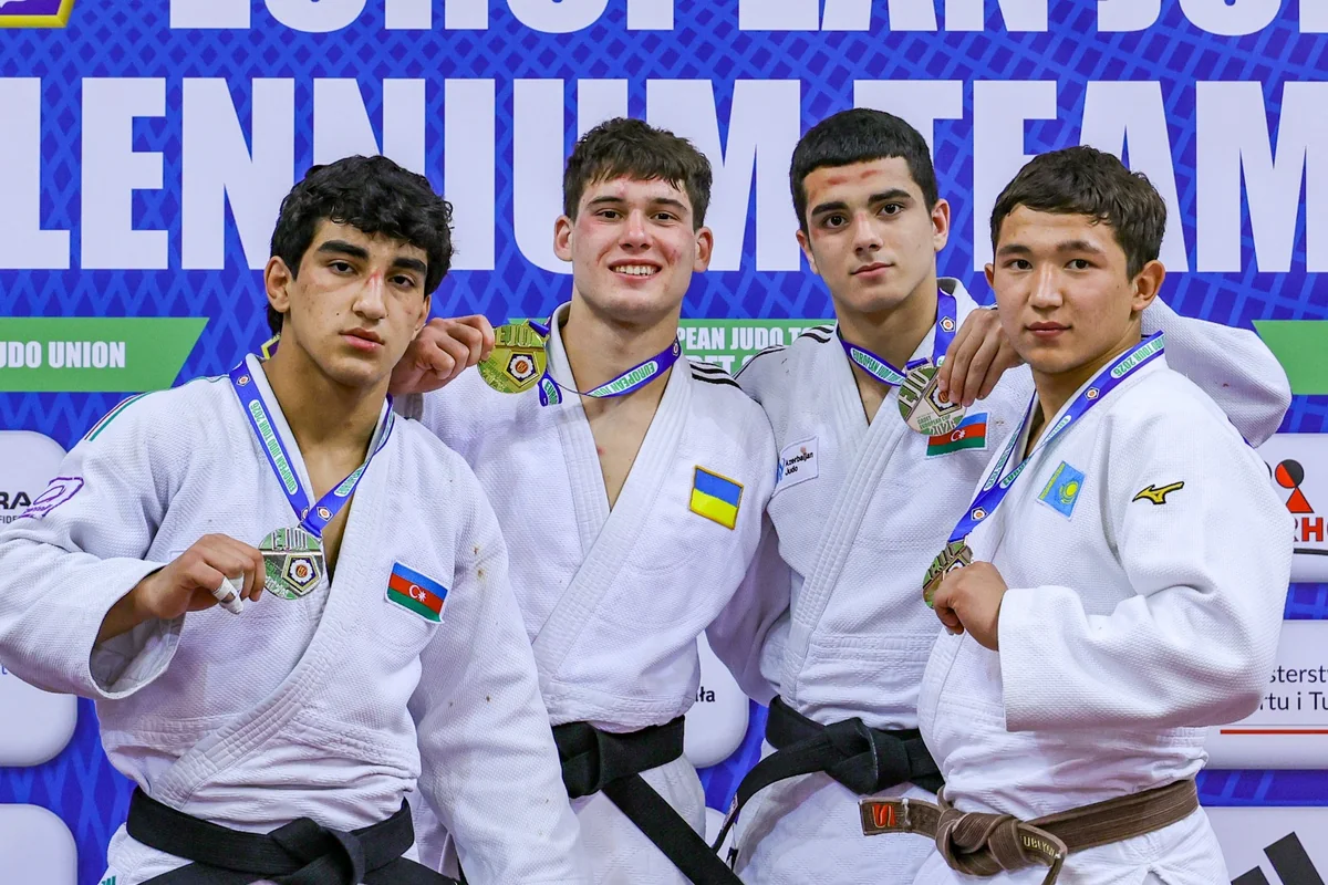 Azerbaijan Judo Team Tops Medal Table at Cadet European Cup