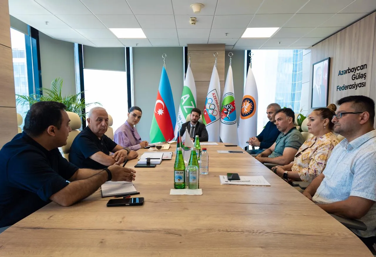 Azerbaijan Wrestling Federation Holds Meeting on Medical Enhancements
