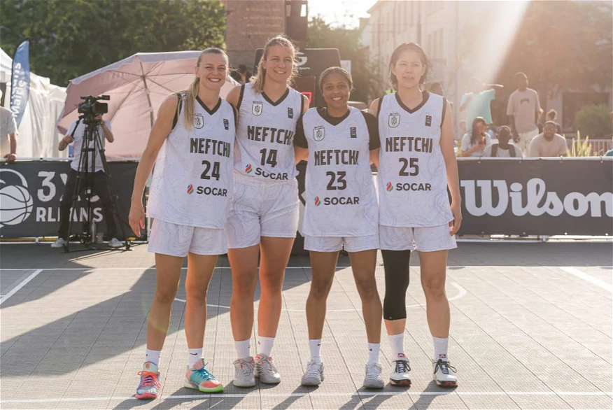 Neftchi SOCAR Kick Off Women’s 3x3 Series Fifth Stage in France