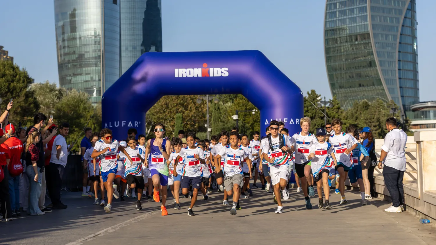 IRONKIDS and Fun Run Events Held as Part of Alufar IRONMAN 70.3 Baku