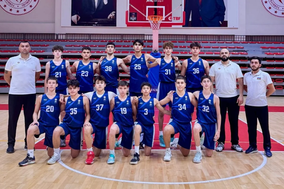 U-16 Basketball Team Wins Silver Medal at International Tournament
