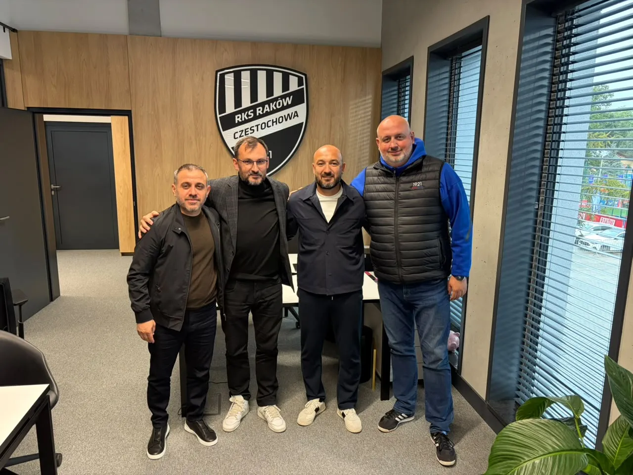 Azerbaijan National Team Management Visit Poland to Support Mahir Emreli