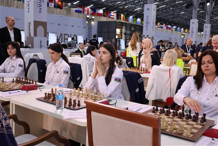 World Chess Olympiad Azerbaijan Face Argentina and Kazakhstan in Round 