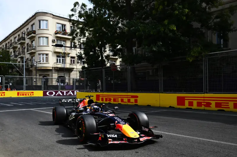 Formula  Azerbaijan Grand Prix Verstappen Tops Final Free Practice