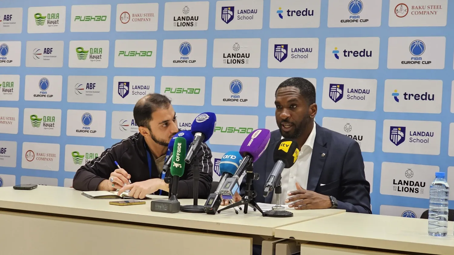 Patrick Pembele Discusses Victory Over Landau Lions