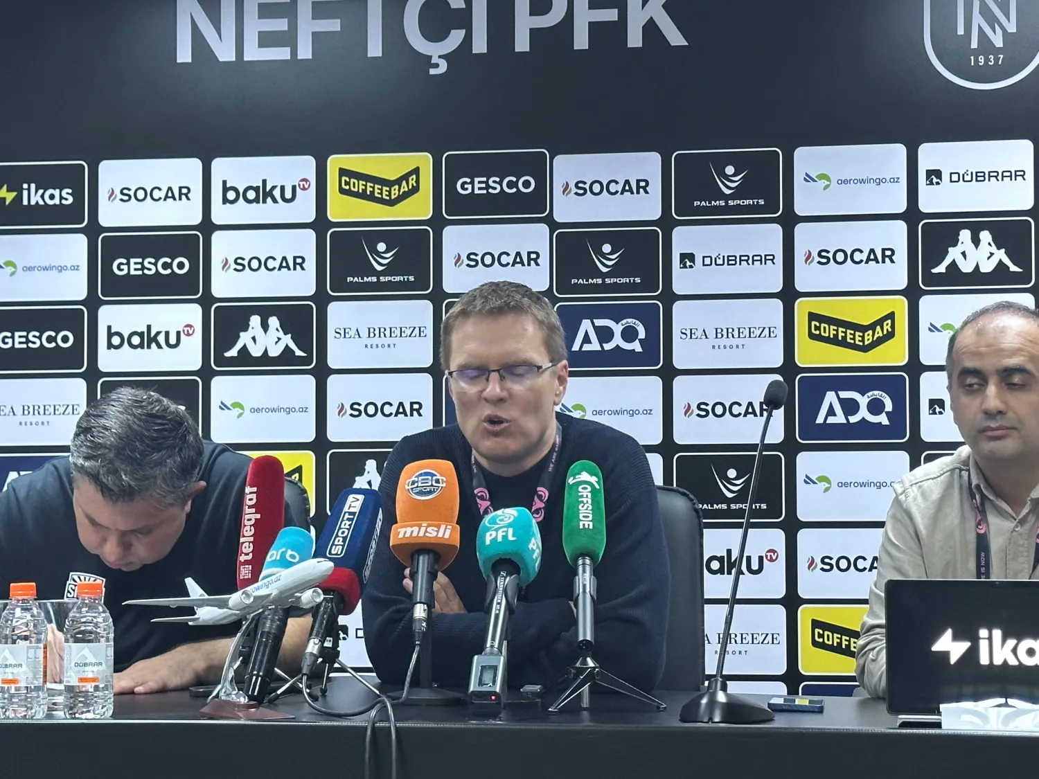 Valdas Dambrauskas: "It was a bit of an ugly game"