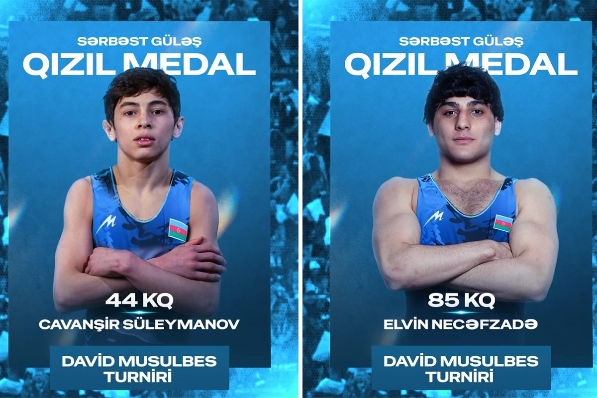 Young Wrestlers Win Two Gold Medals at Tournament in Russia