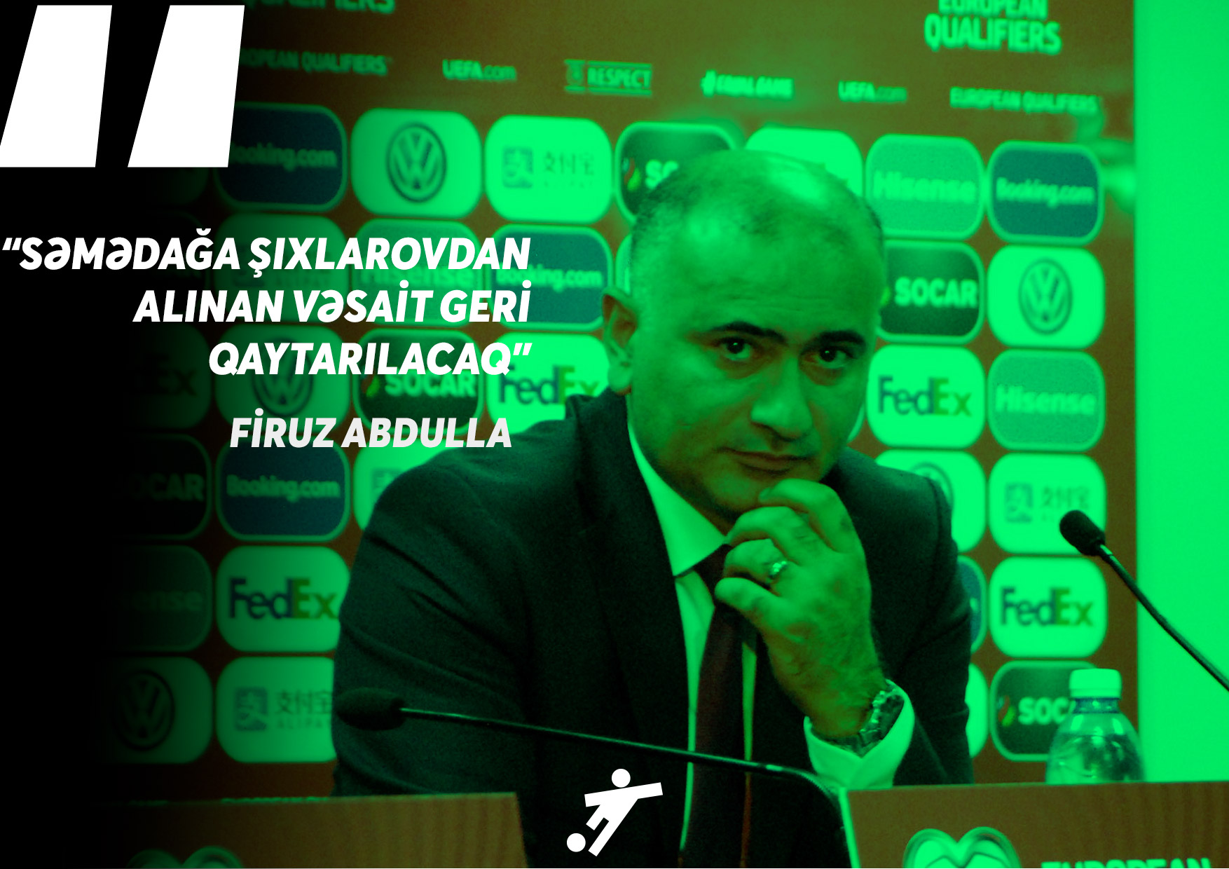 Official response from AFFA on nonpayment of Neftchi veterans operating money