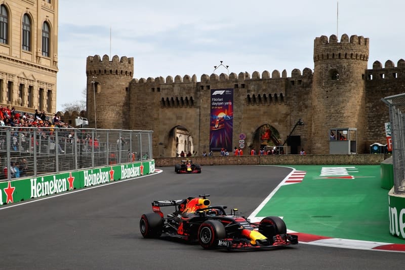 Time for Formula  race in Baku has been announced